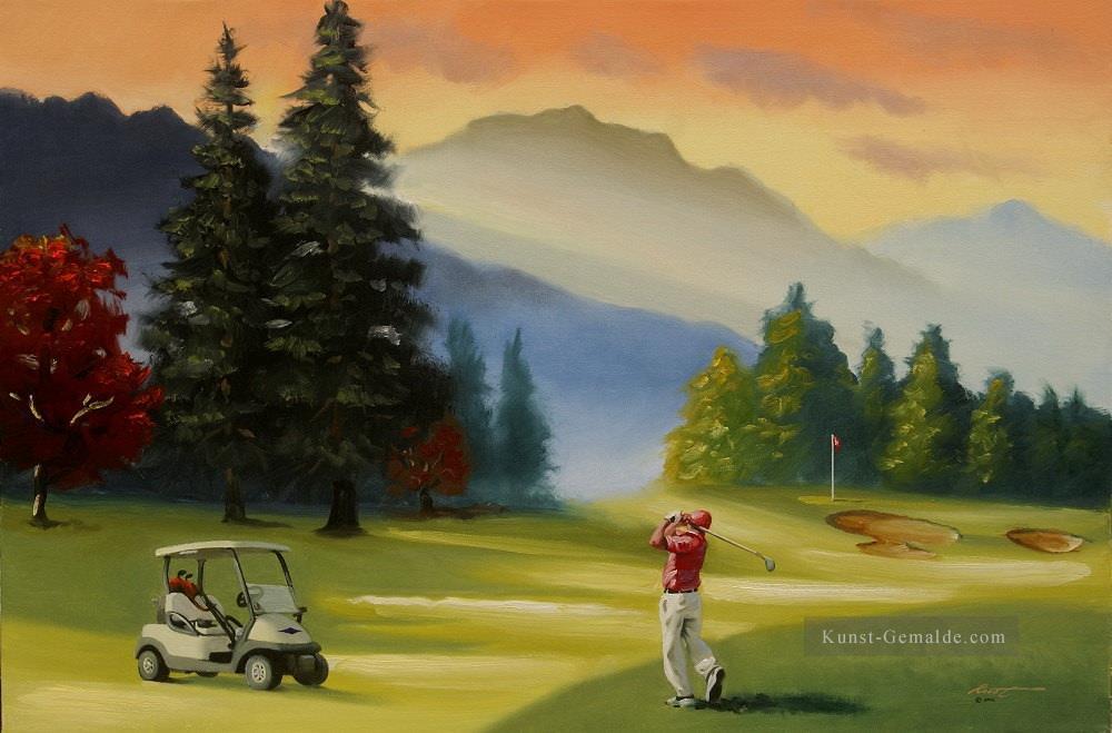 Golfplatz 06 impressionistische Ölgemälde